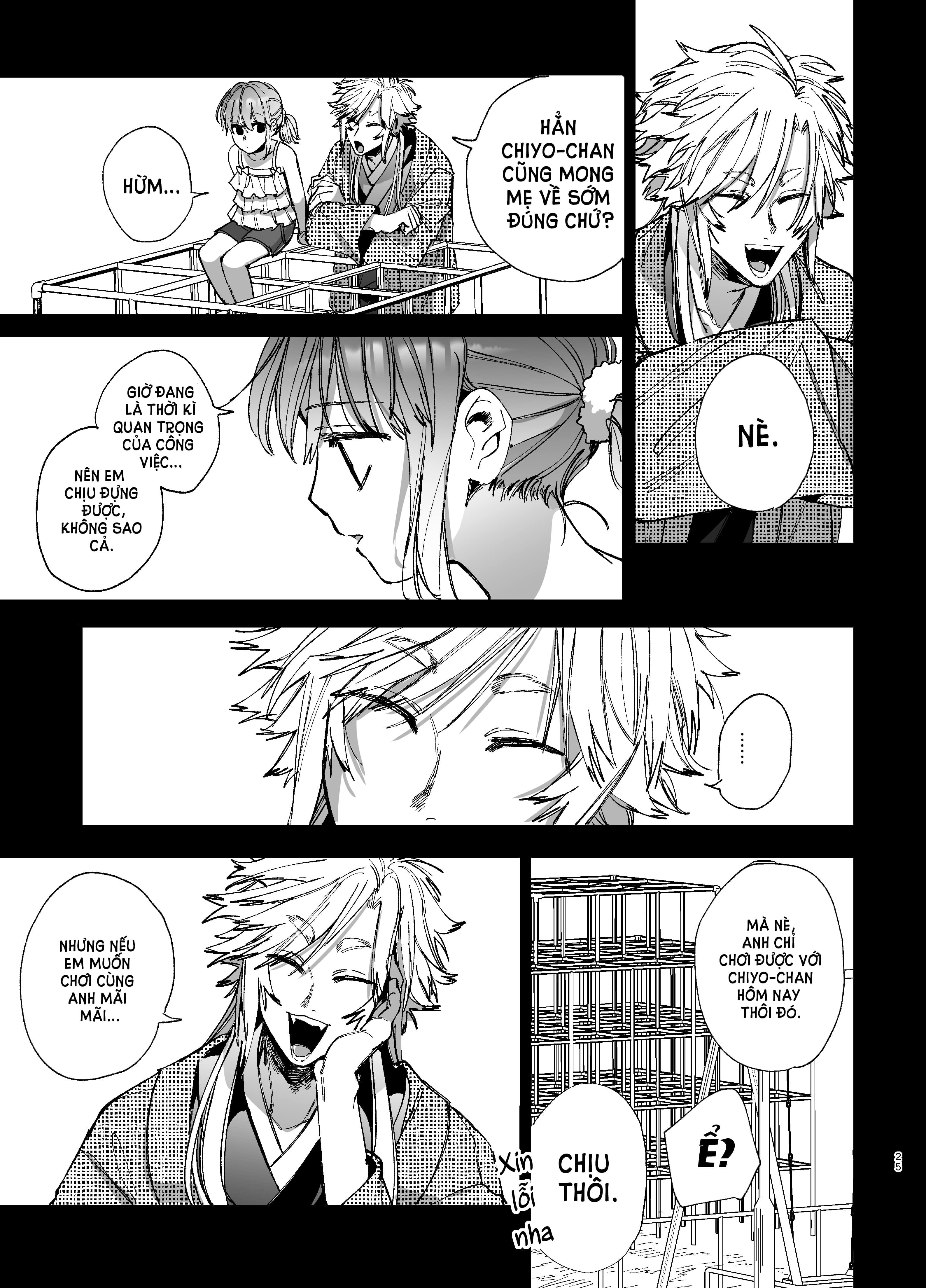 đọc truyện [21+] Tôi Được Yaren-kun, Thầy Trừ Tà Yandere Mạnh Nhất Âu Yếm - Nam Yandere Chương 7.1 ảnh 6 tại Giả Dược