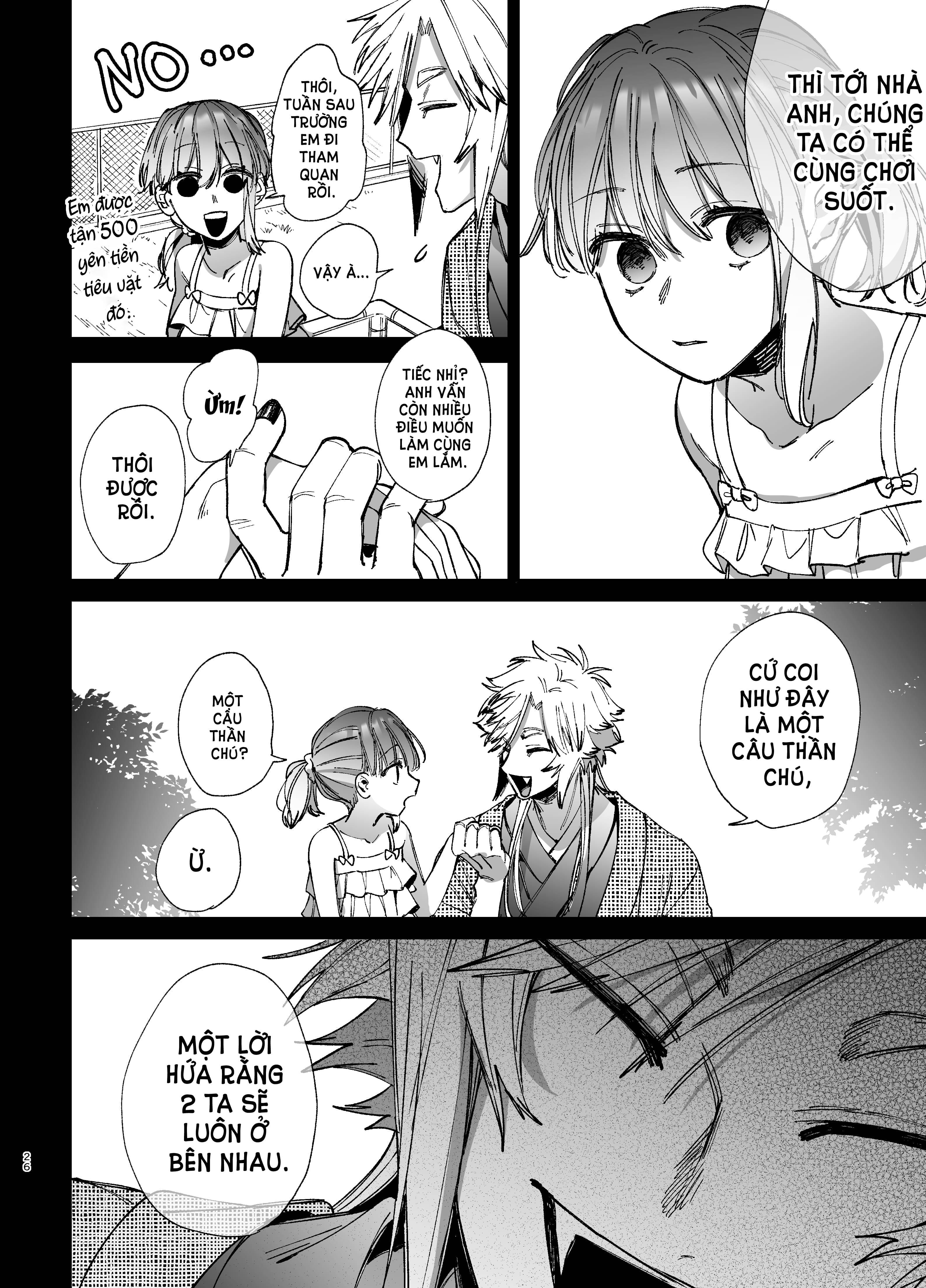 đọc truyện [21+] Tôi Được Yaren-kun, Thầy Trừ Tà Yandere Mạnh Nhất Âu Yếm - Nam Yandere Chương 7.1 ảnh 7 tại Giả Dược