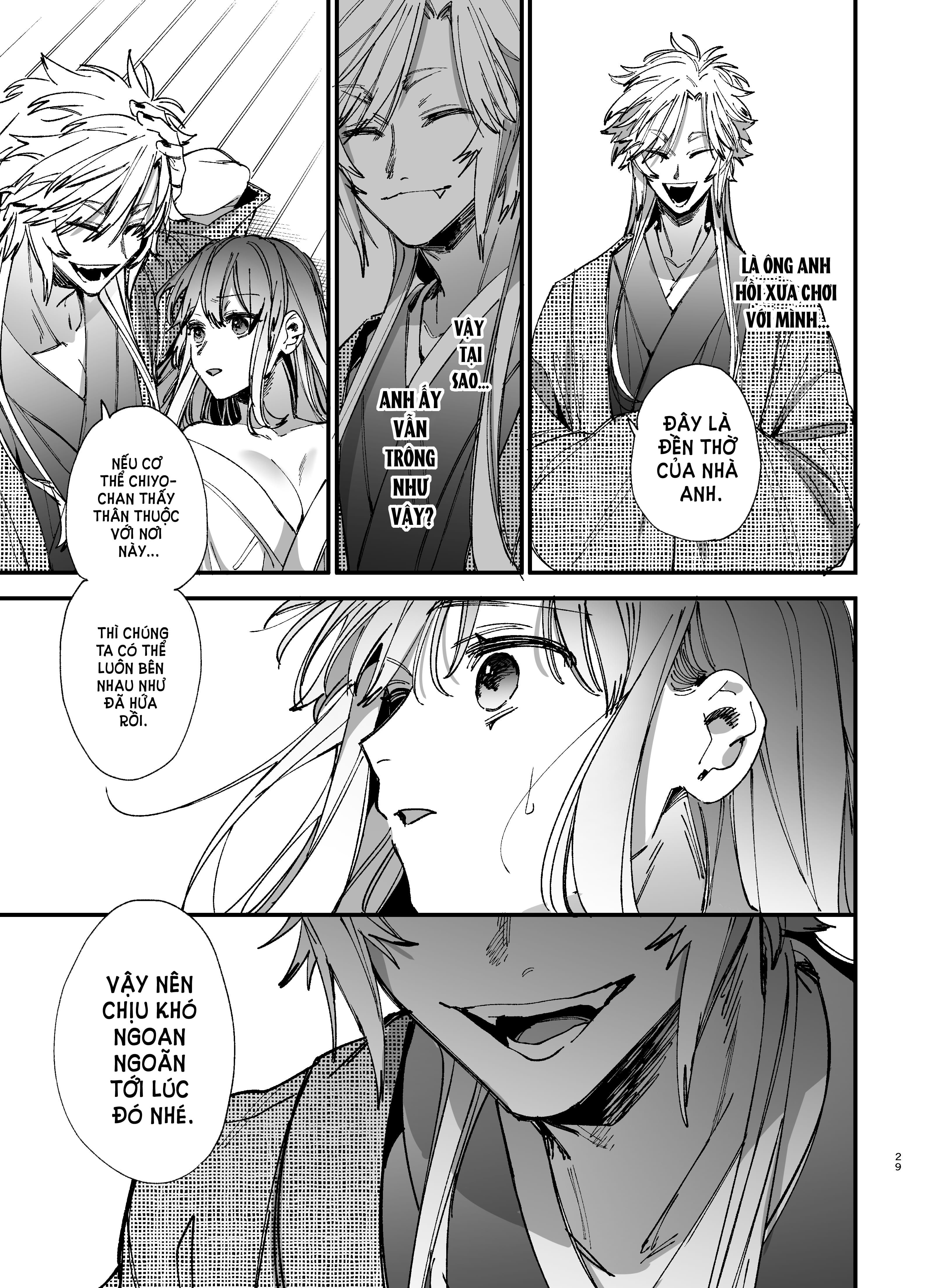 đọc truyện [21+] Tôi Được Yaren-kun, Thầy Trừ Tà Yandere Mạnh Nhất Âu Yếm - Nam Yandere Chương 7.1 ảnh 10 tại Giả Dược