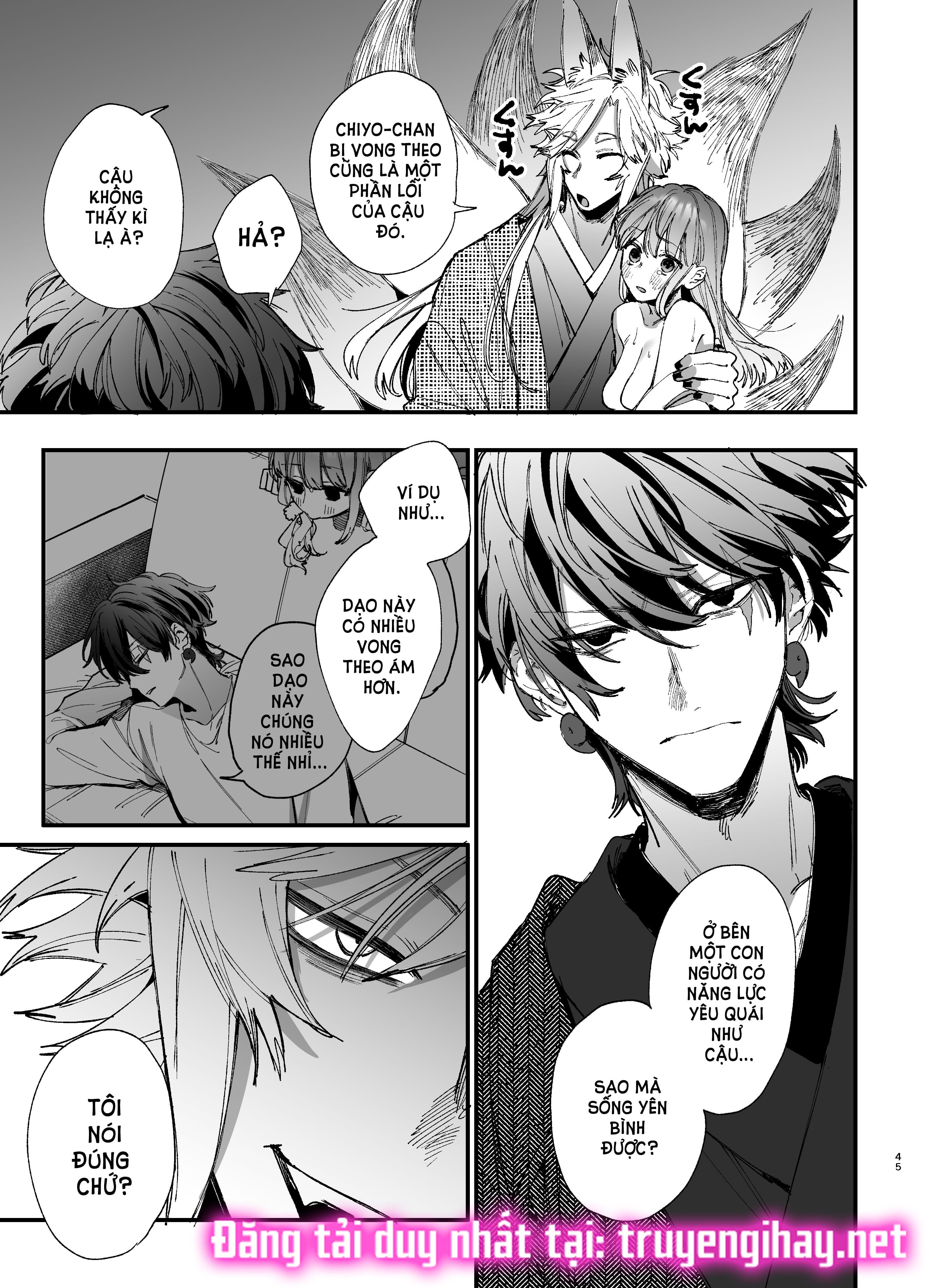 đọc truyện [21+] Tôi Được Yaren-kun, Thầy Trừ Tà Yandere Mạnh Nhất Âu Yếm - Nam Yandere Chương 8.1 ảnh 6 tại Giả Dược