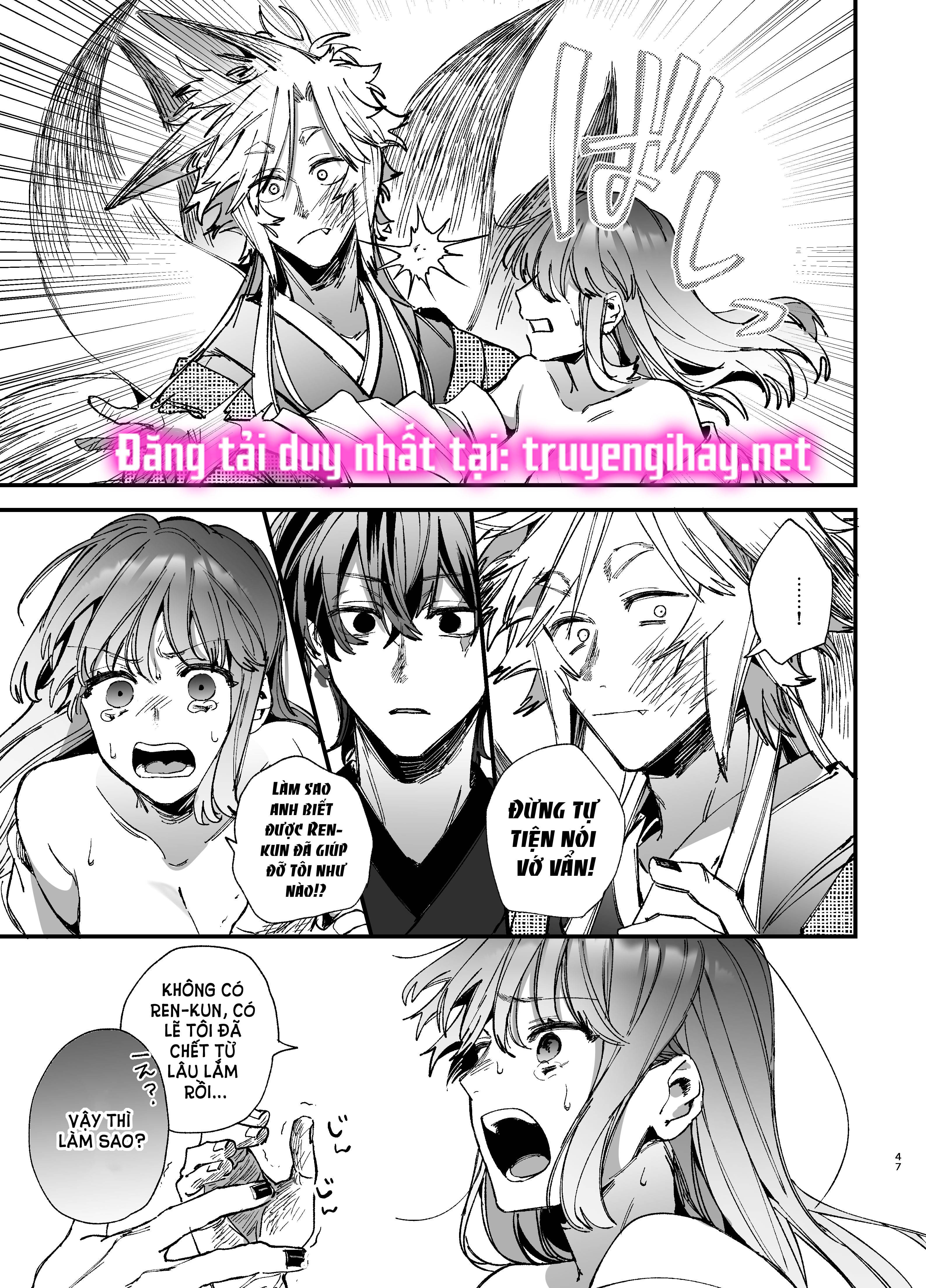 đọc truyện [21+] Tôi Được Yaren-kun, Thầy Trừ Tà Yandere Mạnh Nhất Âu Yếm - Nam Yandere Chương 8.1 ảnh 8 tại Giả Dược