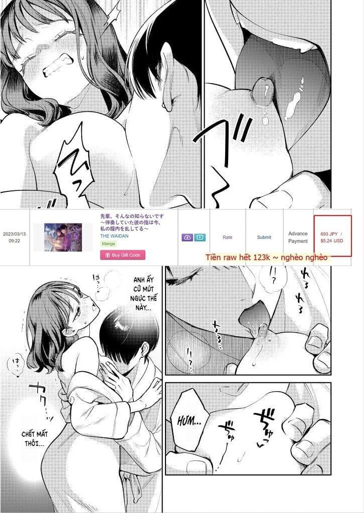 đọc truyện [21+] Tôi Không Biết Một Tiền Bối Thế Này ~ Những Ngón Tay Từng Lướt Trên Đàn Piano Giờ Đang Khuấy Đảo Bên Trong Tôi ~ Chương 2.1 ảnh 5 tại Thiên Thai Truyện