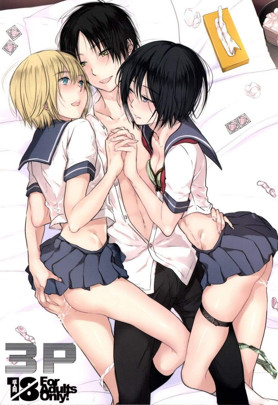 3p (attack On Titan Doujinshi) Oneshot page 1 - Giả Dược