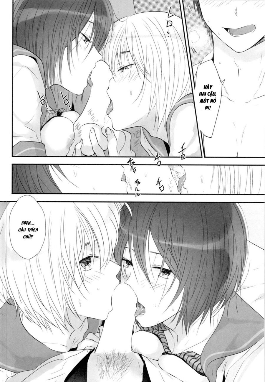 3p (attack On Titan Doujinshi) Oneshot page 20 - Giả Dược