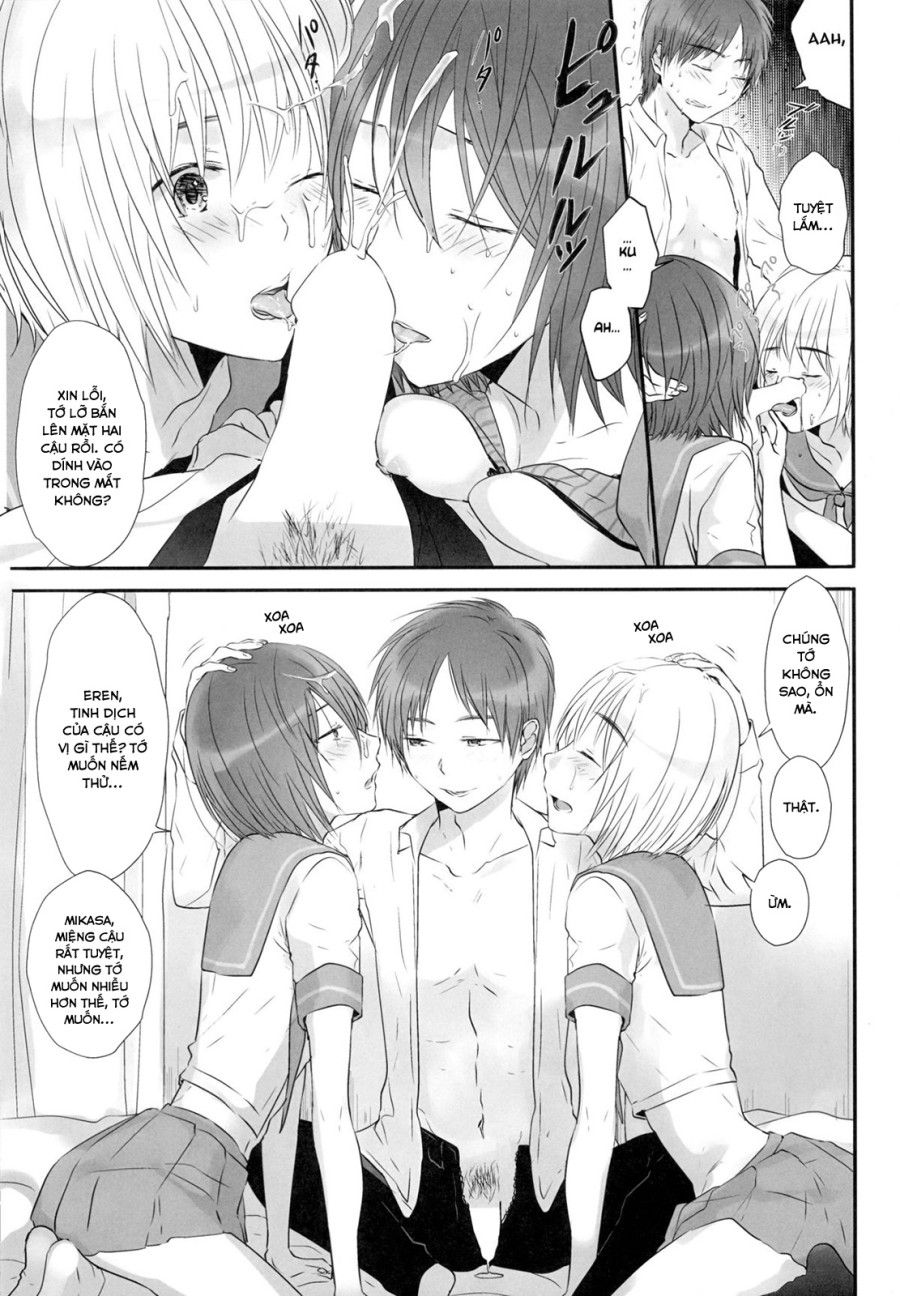 3p (attack On Titan Doujinshi) Oneshot page 21 - Giả Dược