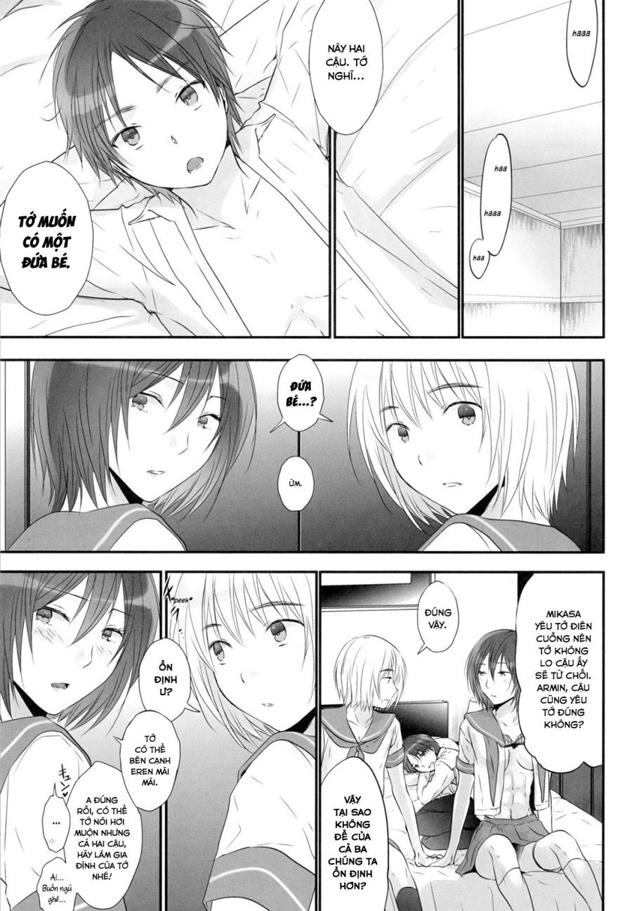 3p (attack On Titan Doujinshi) Oneshot page 25 - Giả Dược
