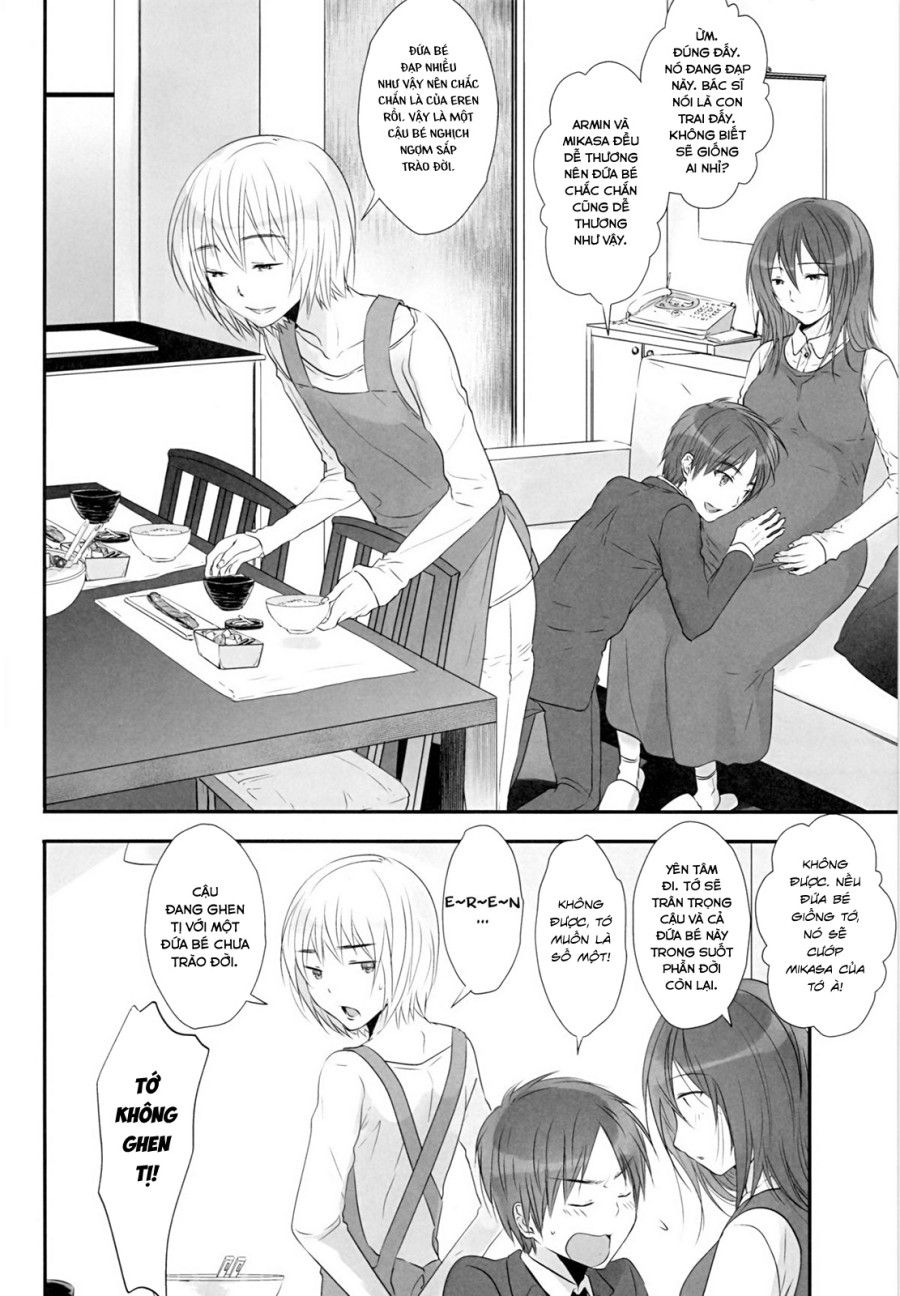 3p (attack On Titan Doujinshi) Oneshot page 28 - Giả Dược