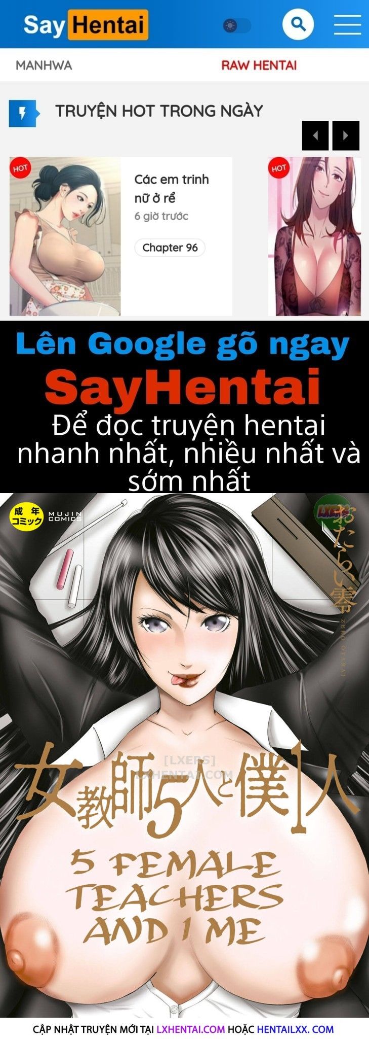 đọc truyện 5 Female Teachers And 1 Me Chương 1 ảnh 1 tại Thiên Thai Truyện