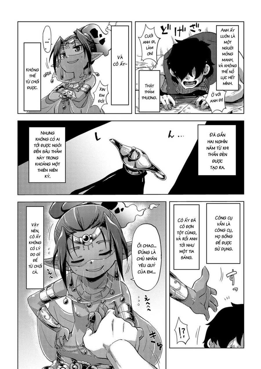 A Genie And A Hikikomori In The Lamp Oneshot page 6 - Giả Dược