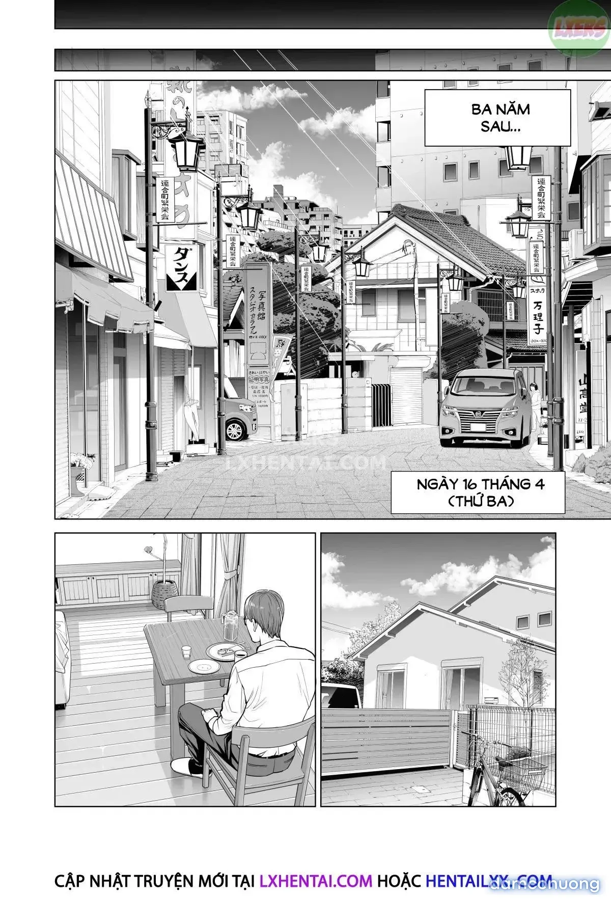 đọc truyện A Housewife Stolen By A Coworker Besides Her Blackout Drunk Husband [tsukiyo No Midare Zake (zenpen) Moonlit Intoxication; Tsukiyo No Midare Zake (kouhen) Moonlit Intoxication] Chương 1 ảnh 5 tại Thiên Thai Truyện