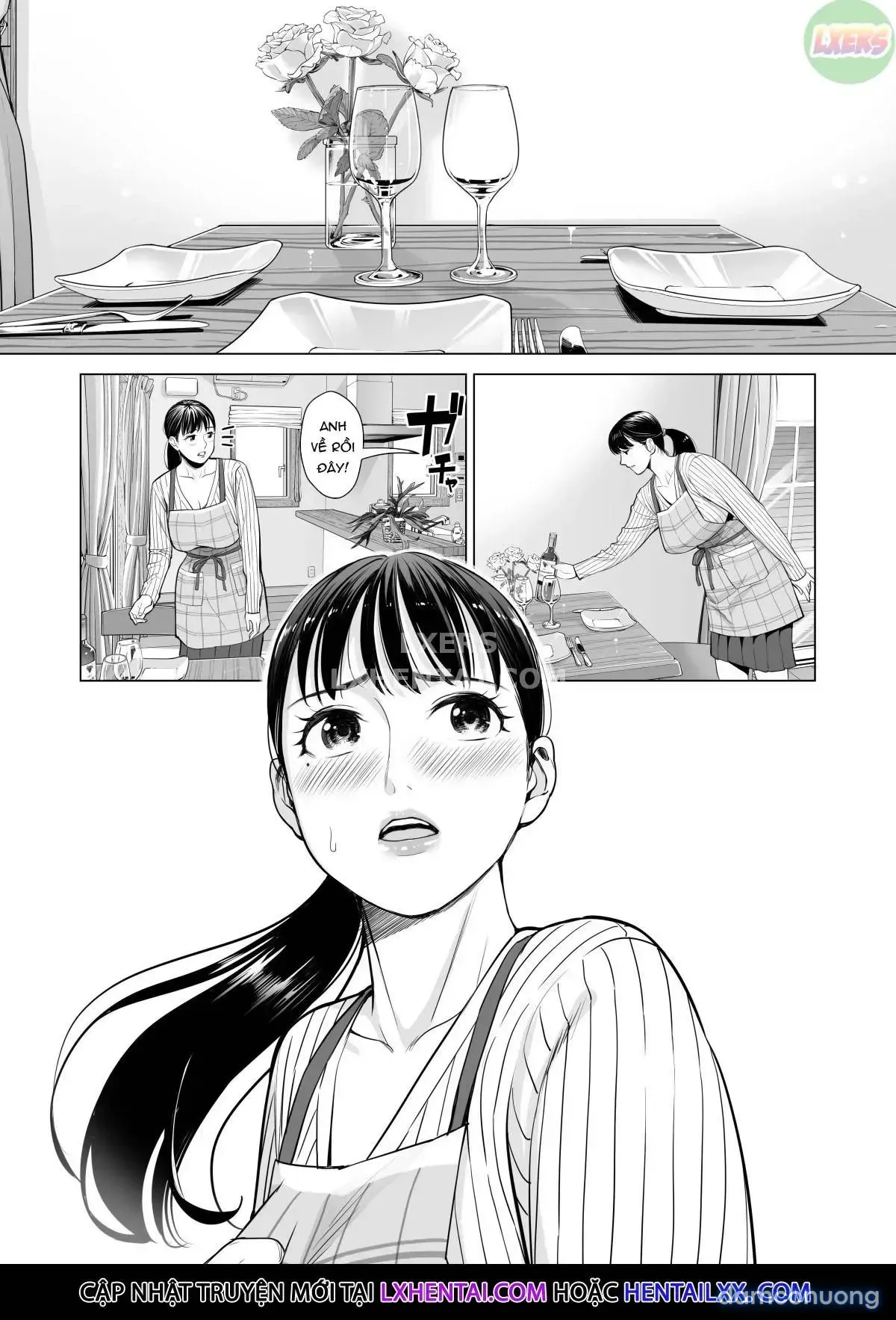 đọc truyện A Housewife Stolen By A Coworker Besides Her Blackout Drunk Husband [tsukiyo No Midare Zake (zenpen) Moonlit Intoxication; Tsukiyo No Midare Zake (kouhen) Moonlit Intoxication] Chương 3 ảnh 40 tại Thiên Thai Truyện