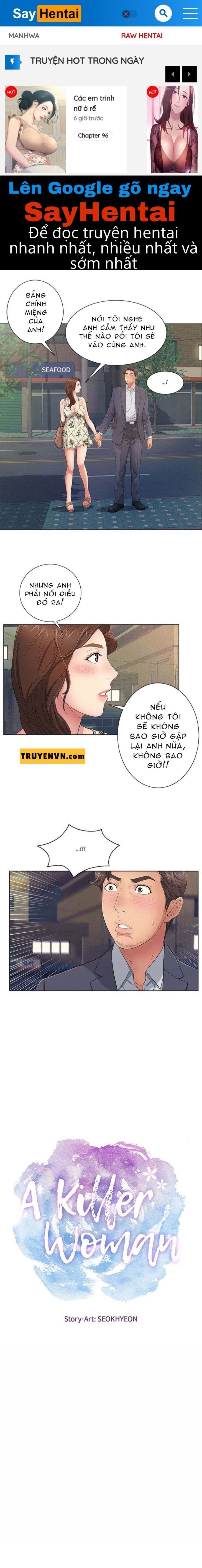 đọc truyện A Killer Woman Chương 11 ảnh 1 tại Thiên Thai Truyện