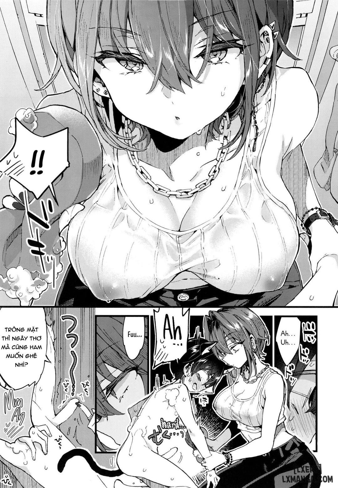 đọc truyện A Kind Of Scary Onee-san Took Me In As Her Pet Oneshot ảnh 10 tại Giả Dược