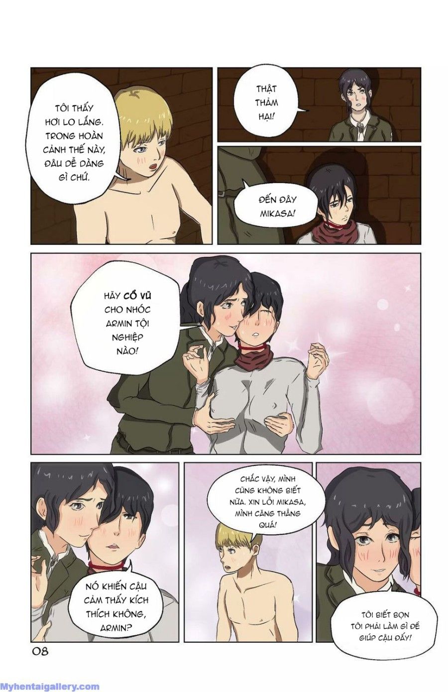 A Little Push Oneshot page 8 - Giả Dược