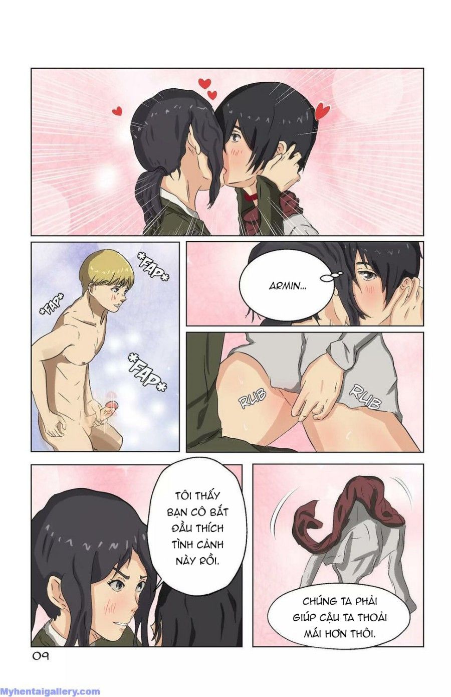 A Little Push Oneshot page 9 - Giả Dược