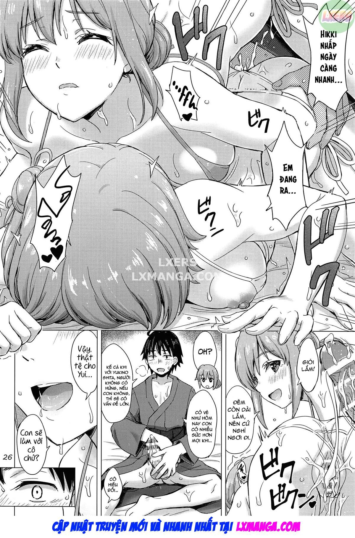 đọc truyện A Passionate Summer Resort With The Yuigahamas Oneshot ảnh 29 tại Thiên Thai Truyện