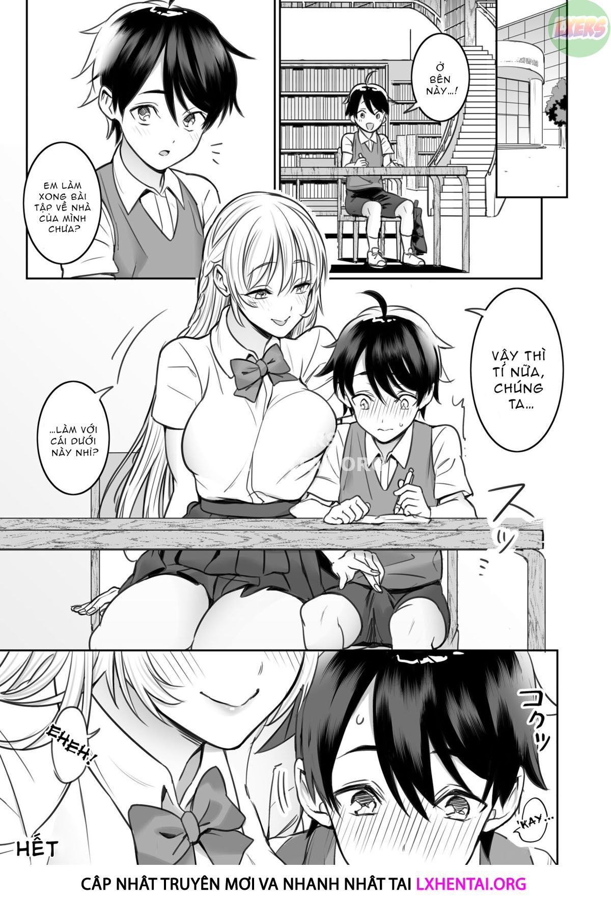 đọc truyện A Story About The Lewd Things The Onee-san I Met At The Library Does To Me Oneshot ảnh 28 tại Thiên Thai Truyện