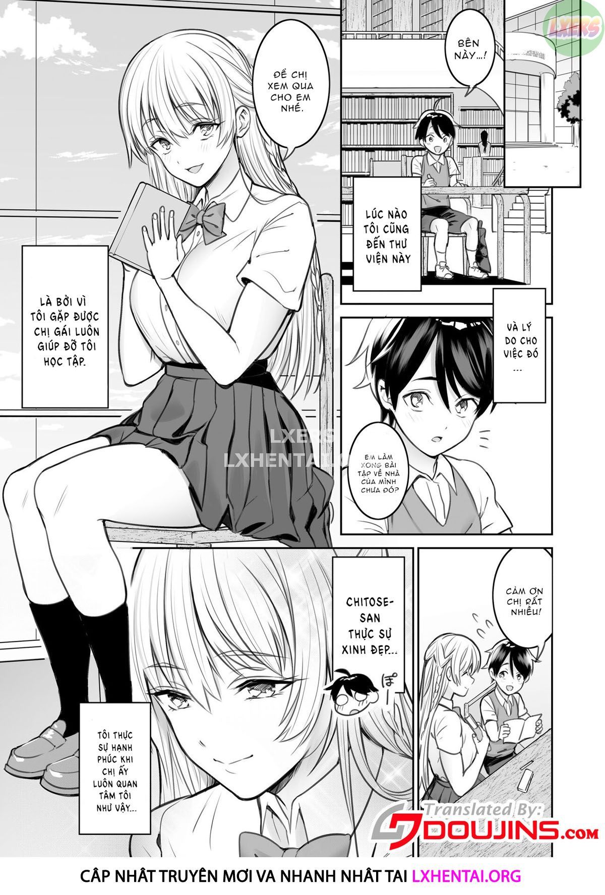 đọc truyện A Story About The Lewd Things The Onee-san I Met At The Library Does To Me Oneshot ảnh 6 tại Thiên Thai Truyện