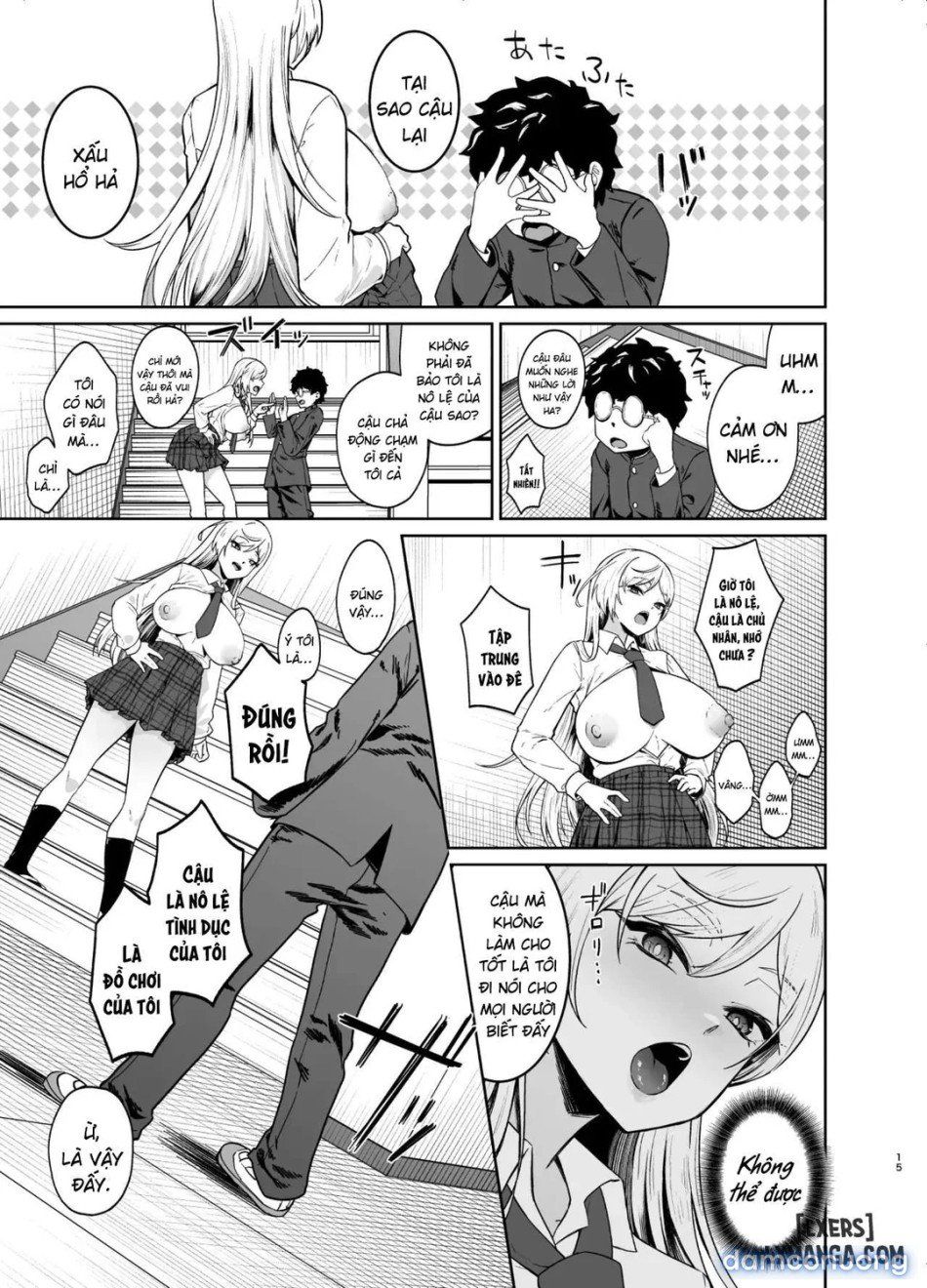 đọc truyện A Story Of How A Gyaru Became My Sex Slave Oneshot ảnh 15 tại Giả Dược