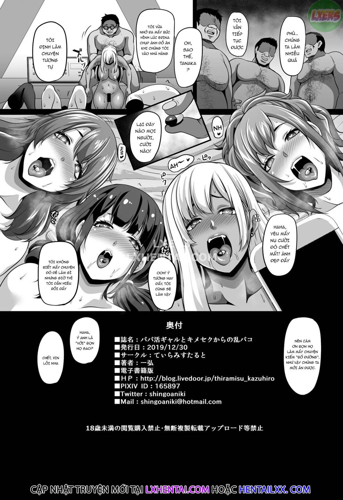 đọc truyện A Sugar Daddy And The Gyaru Girls He Pays To Have An Orgy With Him Oneshot ảnh 44 tại Giả Dược