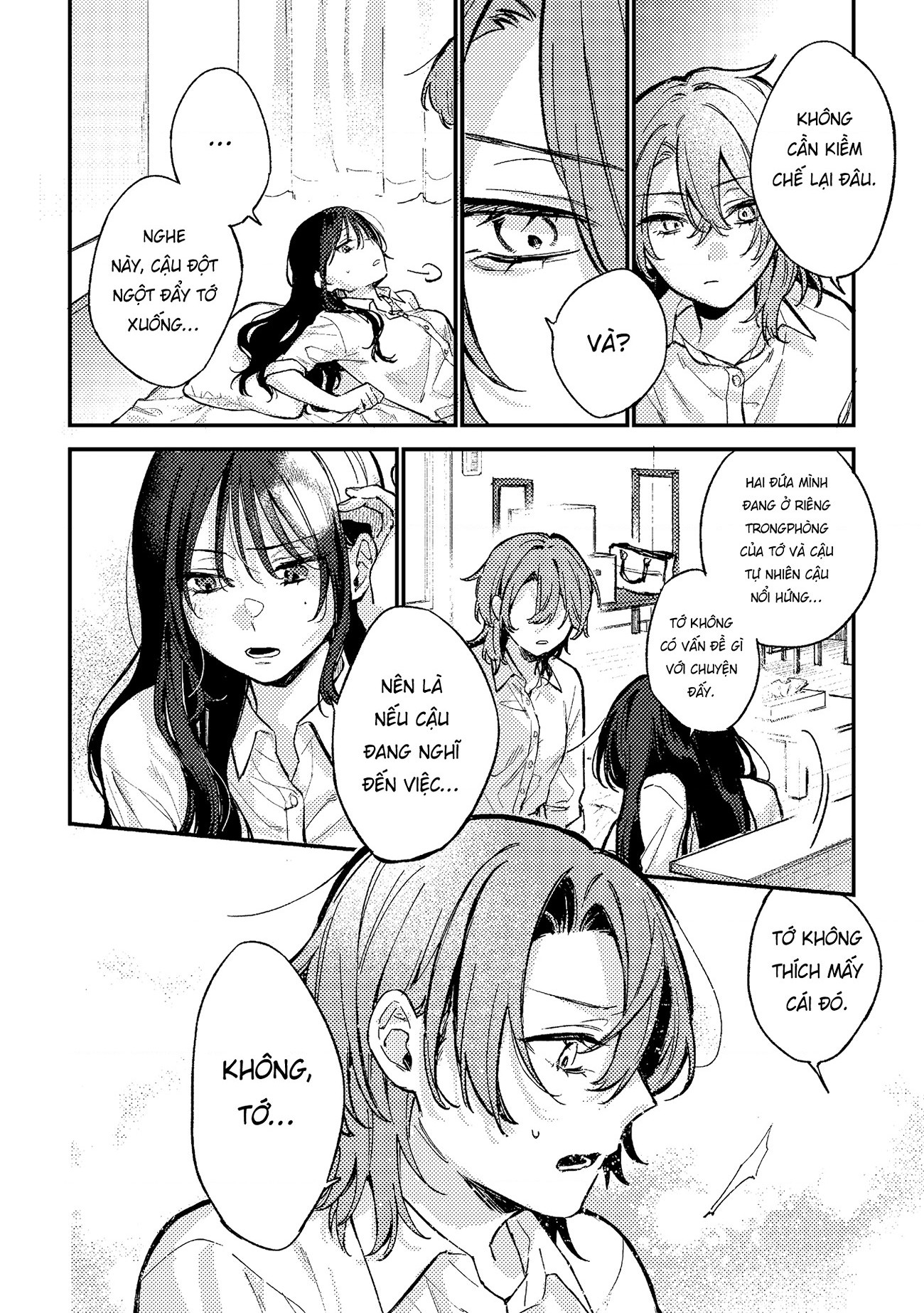 đọc truyện A Yuri Story About The Gap Between Two Girls Chương 1 ảnh 17 tại Thiên Thai Truyện