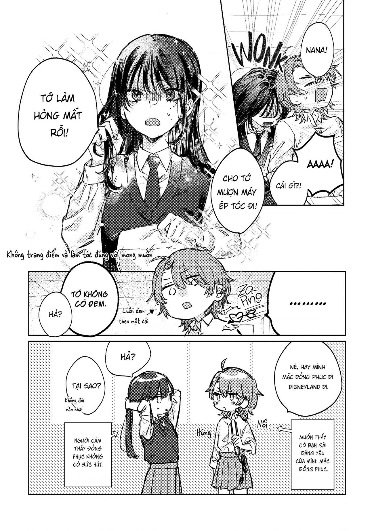 đọc truyện A Yuri Story About The Gap Between Two Girls Chương 1 ảnh 7 tại Thiên Thai Truyện