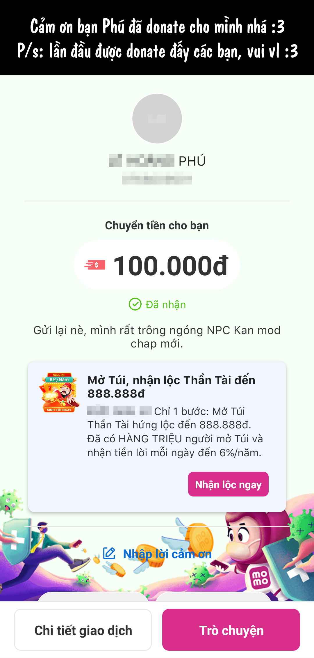 đọc truyện (abubu) Npc Kan Mod 2 Chương 3 ảnh 2 tại Thiên Thai Truyện