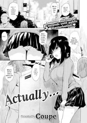 Actually...