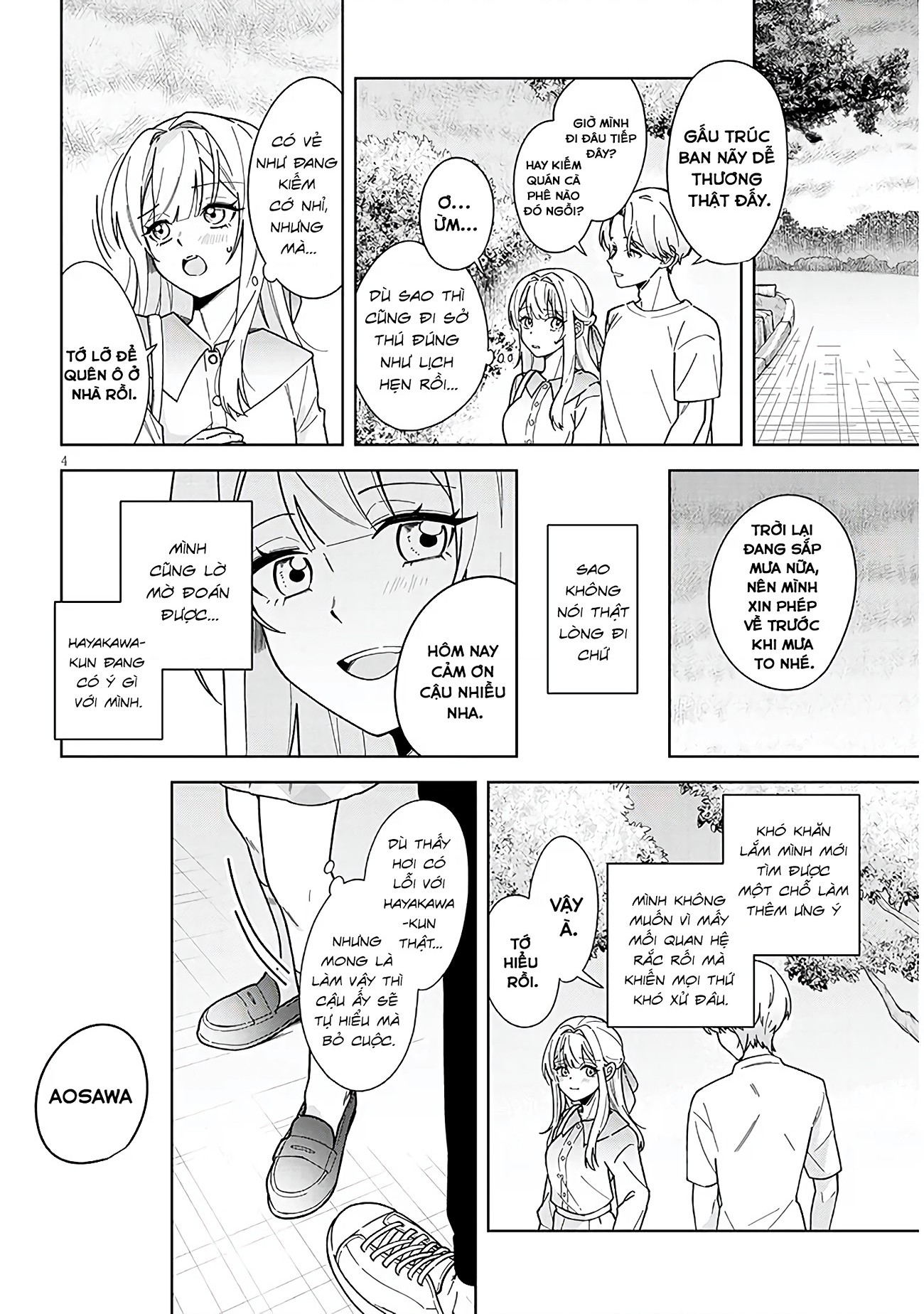 đọc truyện Afternoon Tea Wa Ikaga Desu Ka? Watashi To Senpai No, Fujun De Ichizu Na Futari Gurashi Chương 3.1 ảnh 6 tại Thiên Thai Truyện