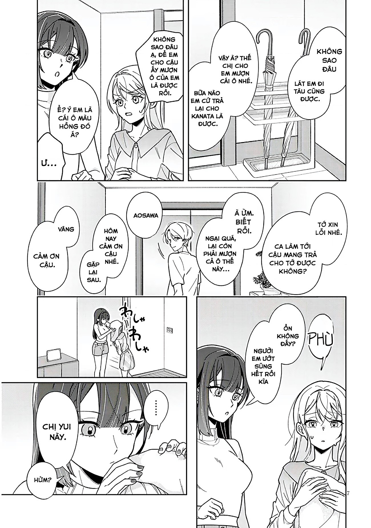 đọc truyện Afternoon Tea Wa Ikaga Desu Ka? Watashi To Senpai No, Fujun De Ichizu Na Futari Gurashi Chương 3.1 ảnh 9 tại Thiên Thai Truyện