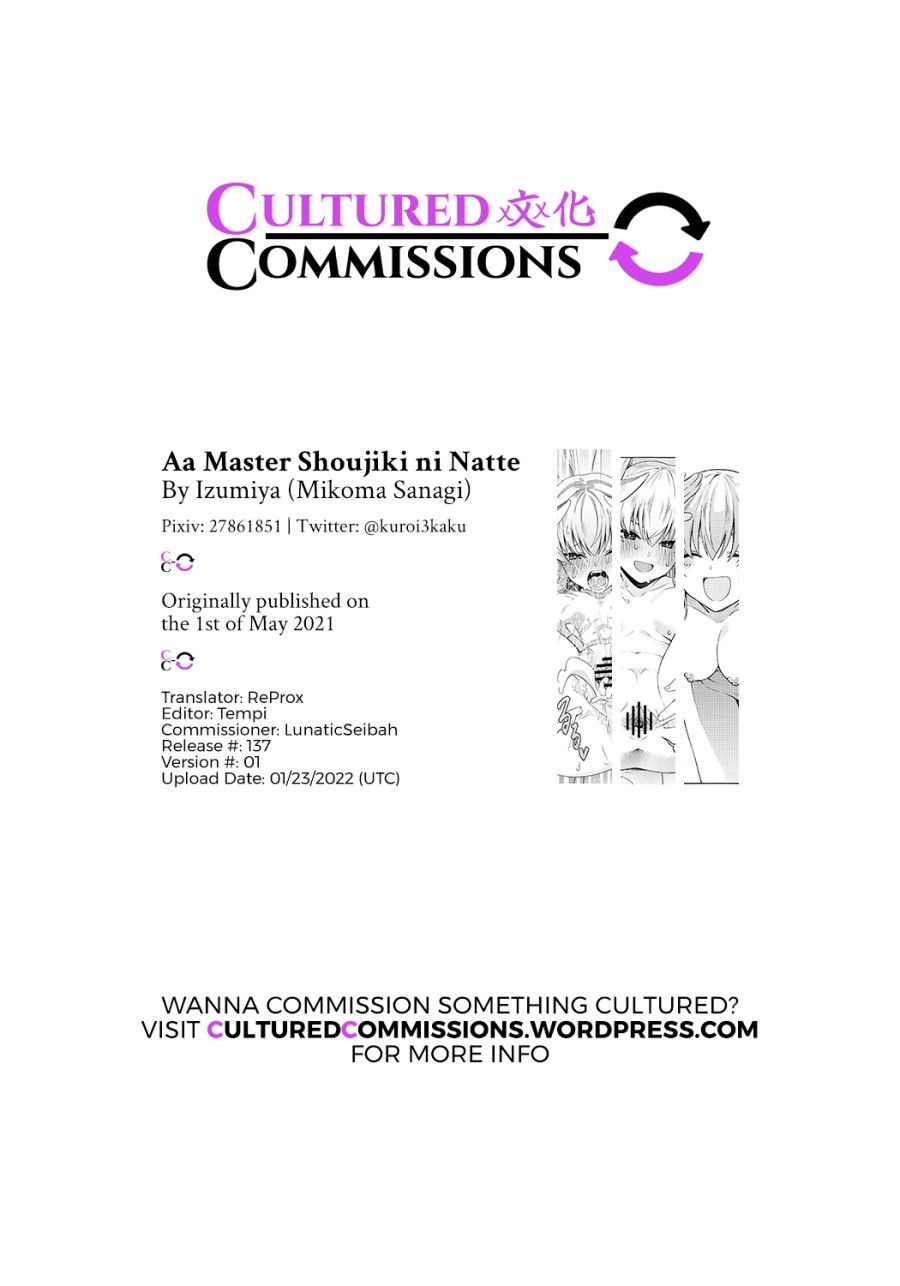 đọc truyện Ah, Master, Thành Thật Nào ♡ Oneshot ảnh 31 tại Thiên Thai Truyện