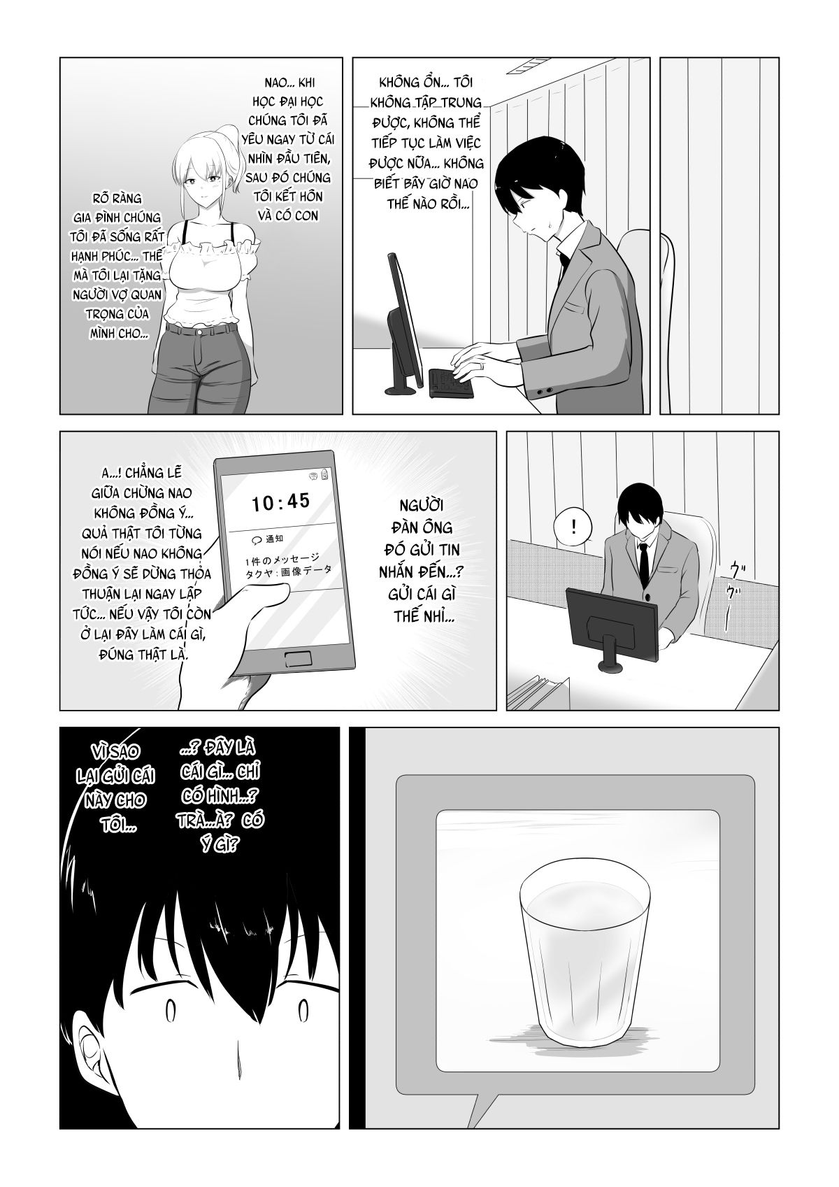 đọc truyện Aisuru Tsuma O Hoka No Otoko Ni Dakaseta Hanashi Oneshot ảnh 14 tại Thiên Thai Truyện