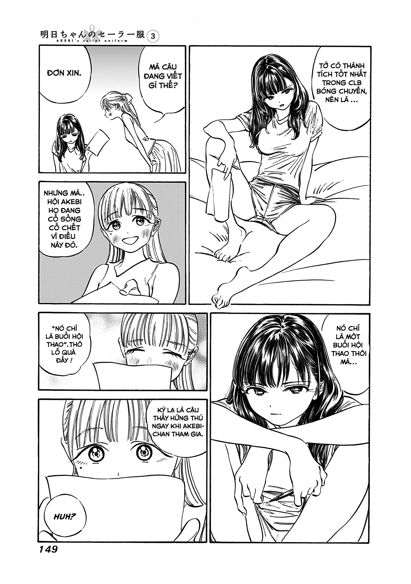 đọc truyện Akebi-chan No Sailor Fuku Chương 19 ảnh 8 tại Thiên Thai Truyện