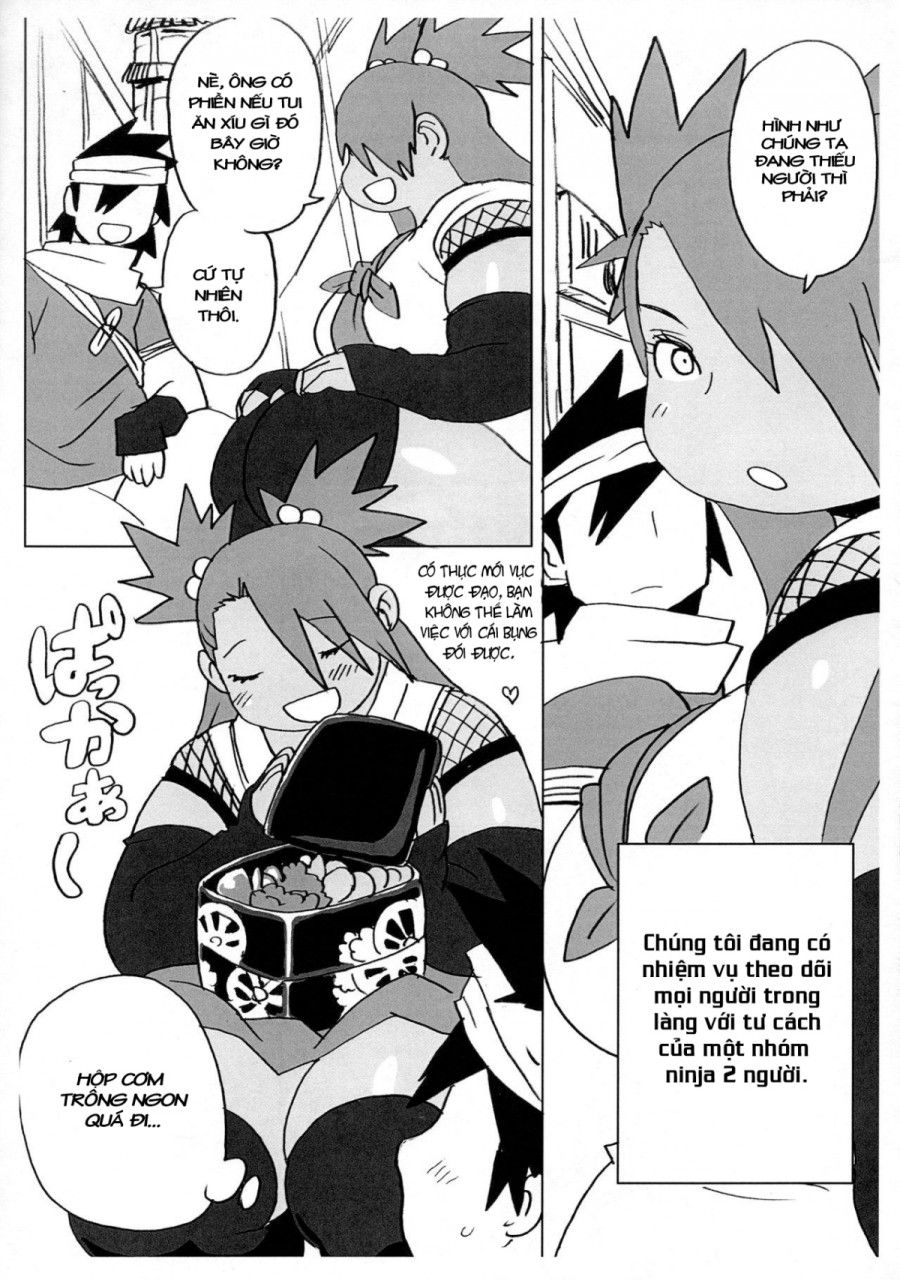 Akimichi Chocho Tadaima Kunoichi Shugyochu (boruto) Chương 1 page 3 - Giả Dược