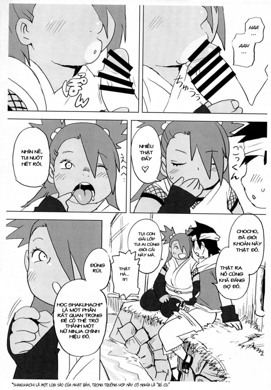 Akimichi Chocho Tadaima Kunoichi Shugyochu (boruto) Chương 1 page 8 - Giả Dược