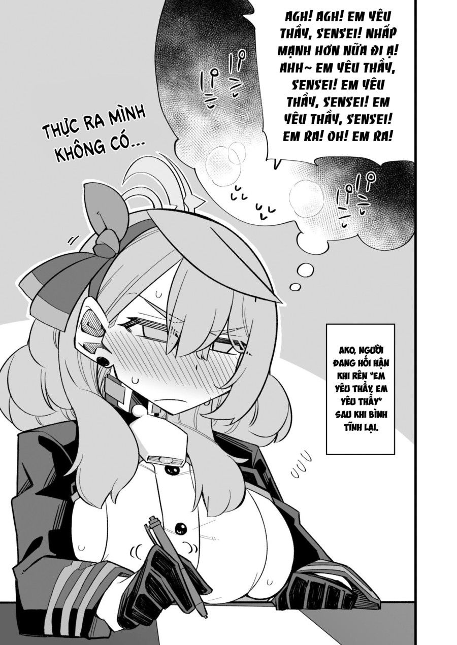 đọc truyện Ako Giải Tỏa Căng Thẳng Blue Archive Oneshot ảnh 24 tại Thiên Thai Truyện