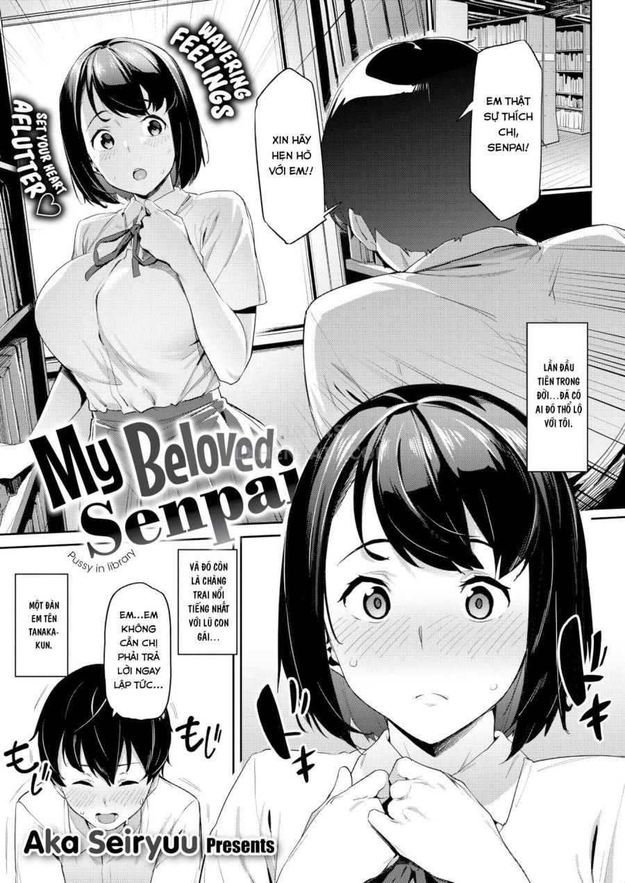 Akogare No Senpai - Pussy In Library Oneshot page 5 - Giả Dược