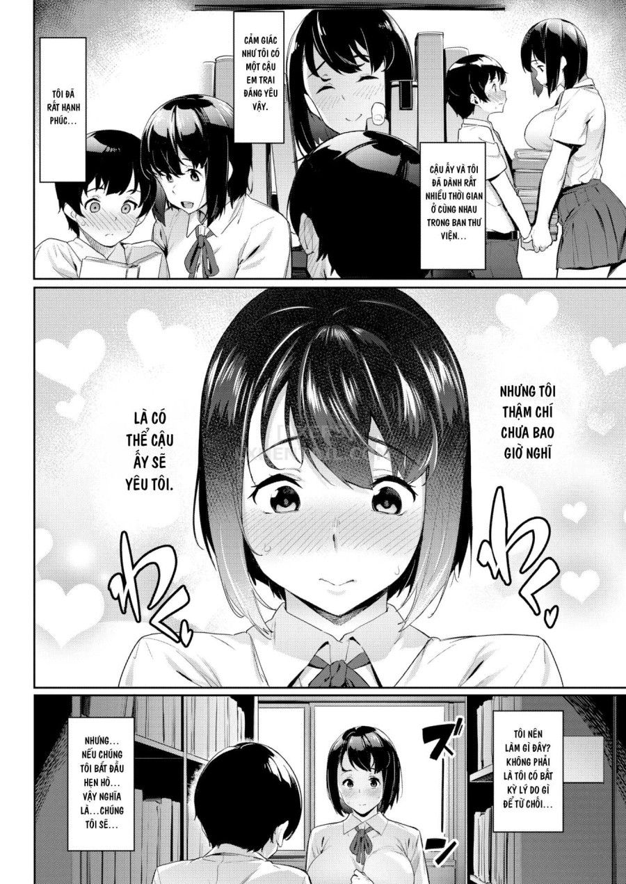 Akogare No Senpai - Pussy In Library Oneshot page 6 - Giả Dược