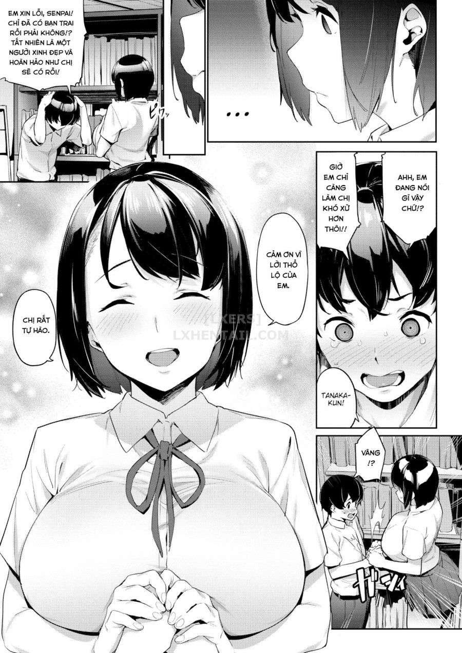 Akogare No Senpai - Pussy In Library Oneshot page 7 - Giả Dược