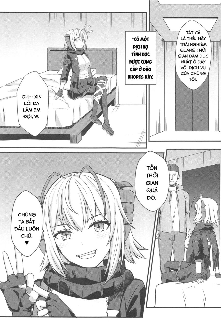Akuma E No Kumotsu (arknights) Oneshot page 7 - Giả Dược