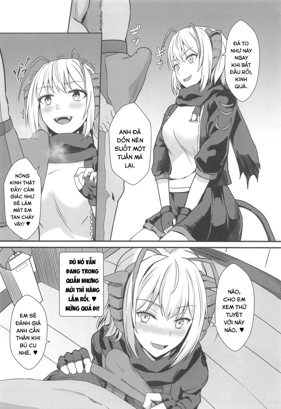 Akuma E No Kumotsu (arknights) Oneshot page 8 - Giả Dược