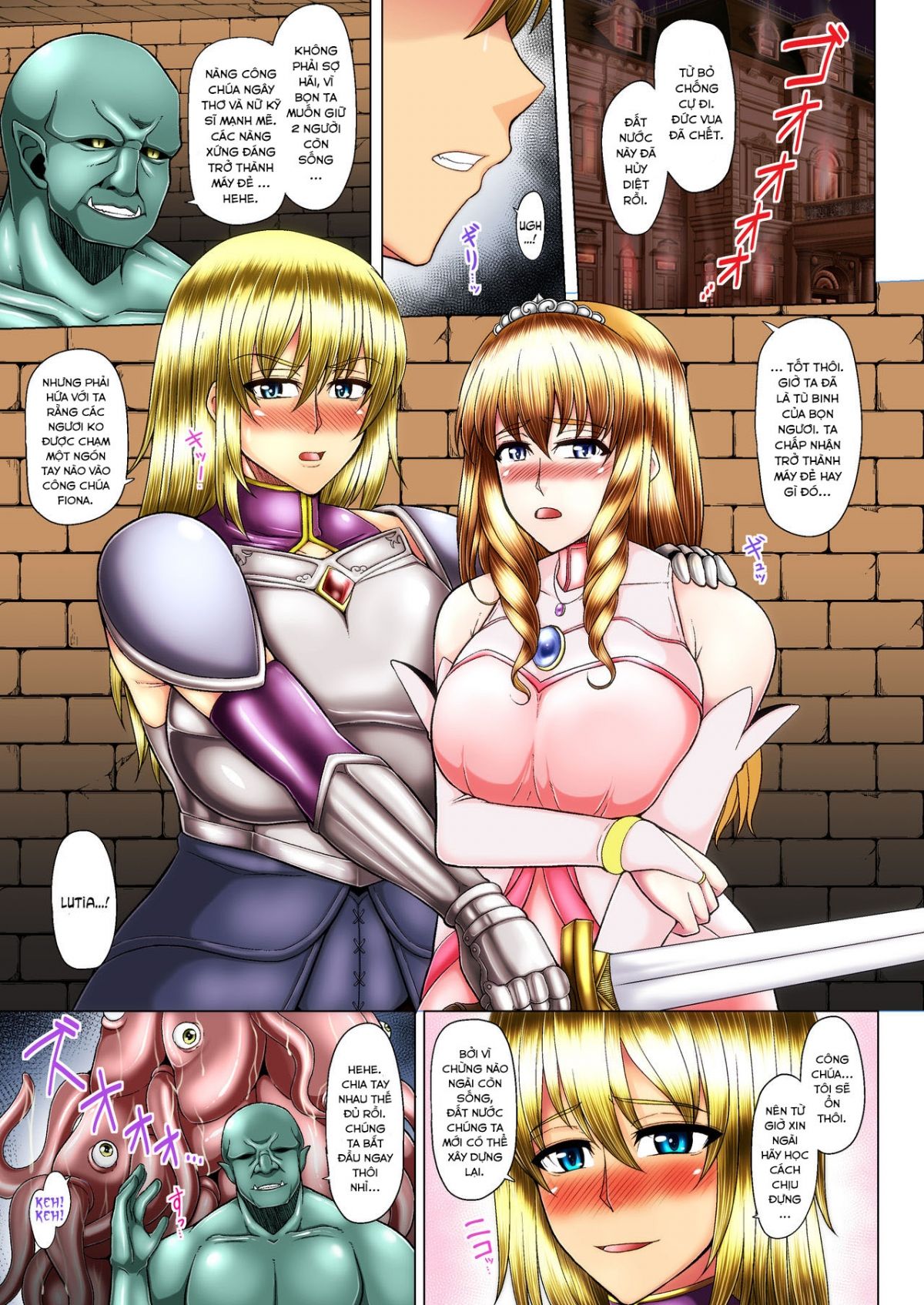 đọc truyện Akuochi Kishi To Imma-ka Himegimi Oneshot ảnh 2 tại Giả Dược