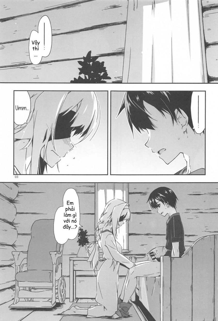 Alice No Naisho (sword Art Online) Oneshot page 4 - Giả Dược