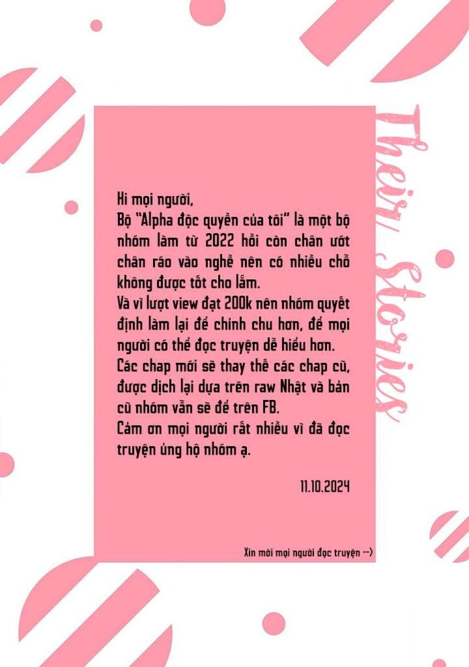 Alpha Độc Quyền Của Tôi Chương 1 page 2 - Giả Dược