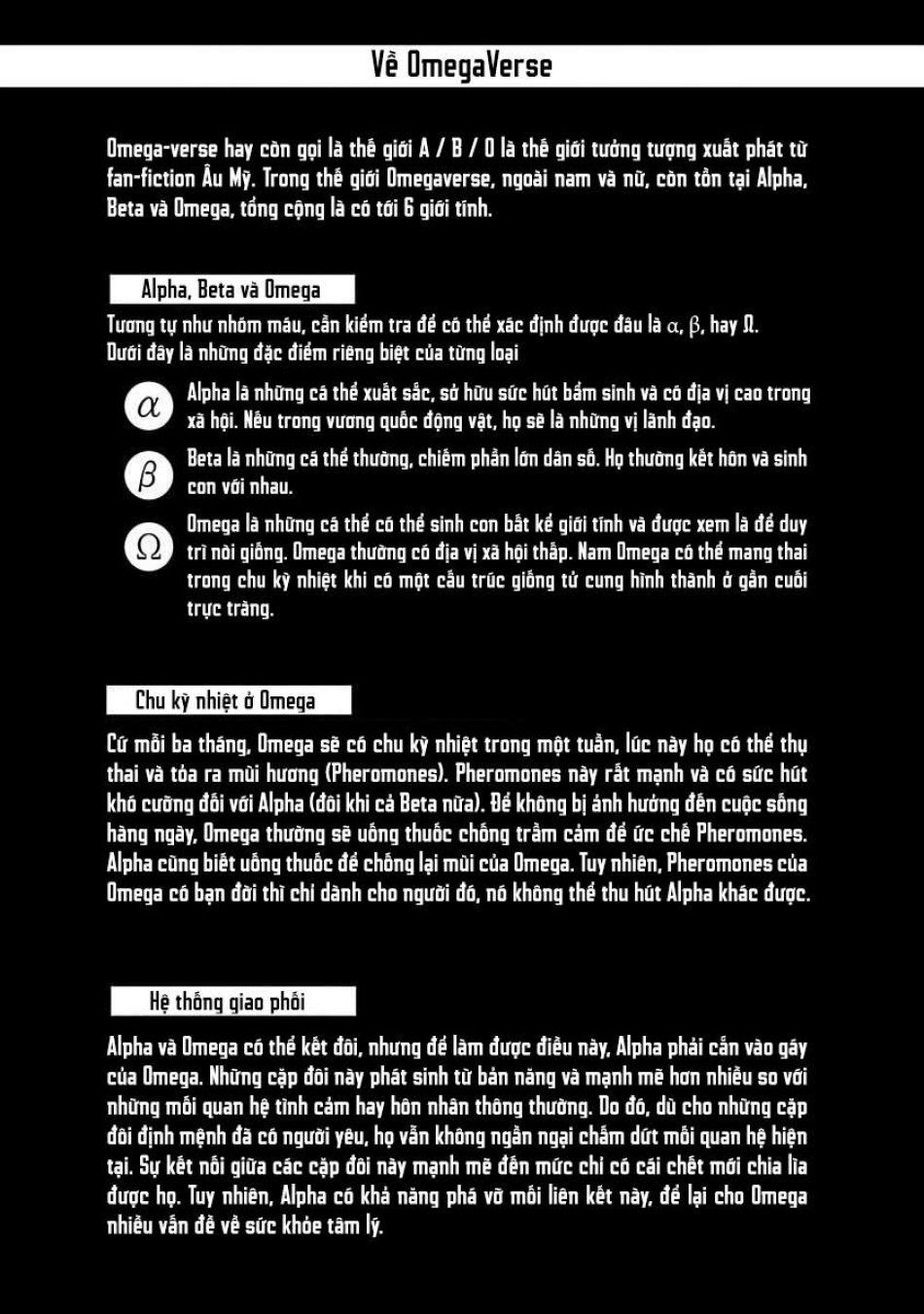 Alpha Độc Quyền Của Tôi Chương 1 page 8 - Giả Dược