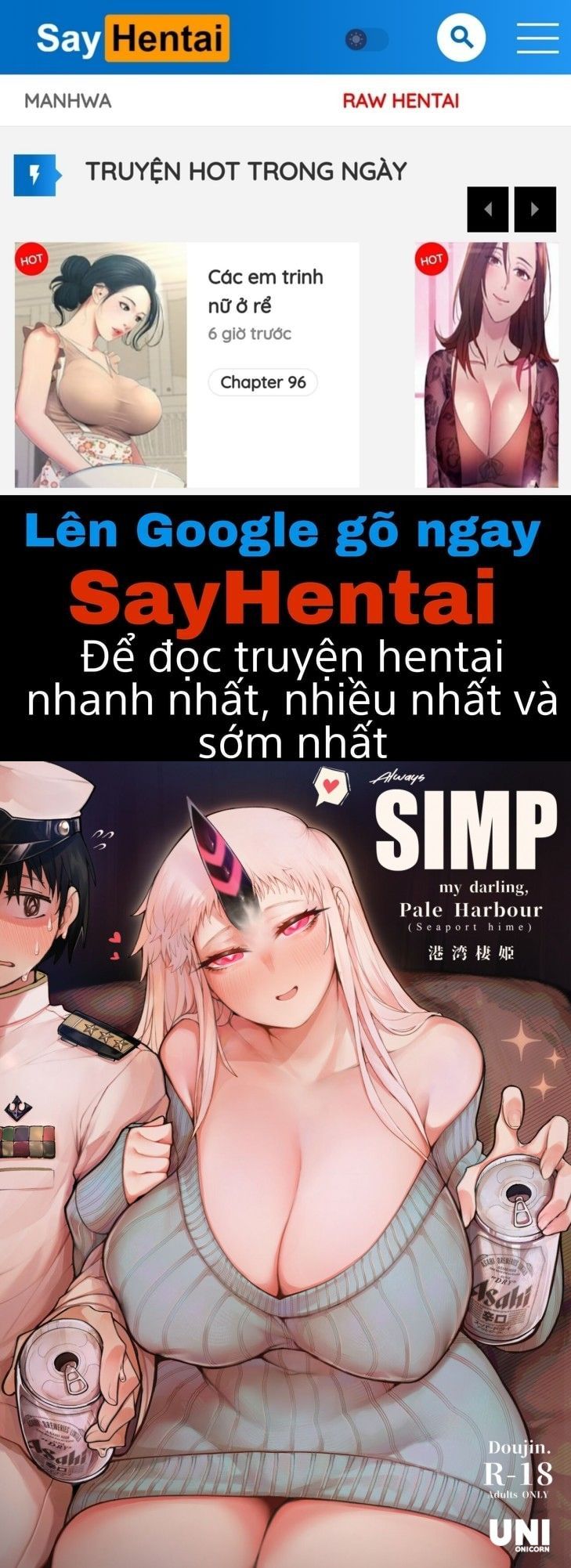 đọc truyện Always Simp My Darling, Pale Harbour Oneshot ảnh 2 tại Thiên Thai Truyện