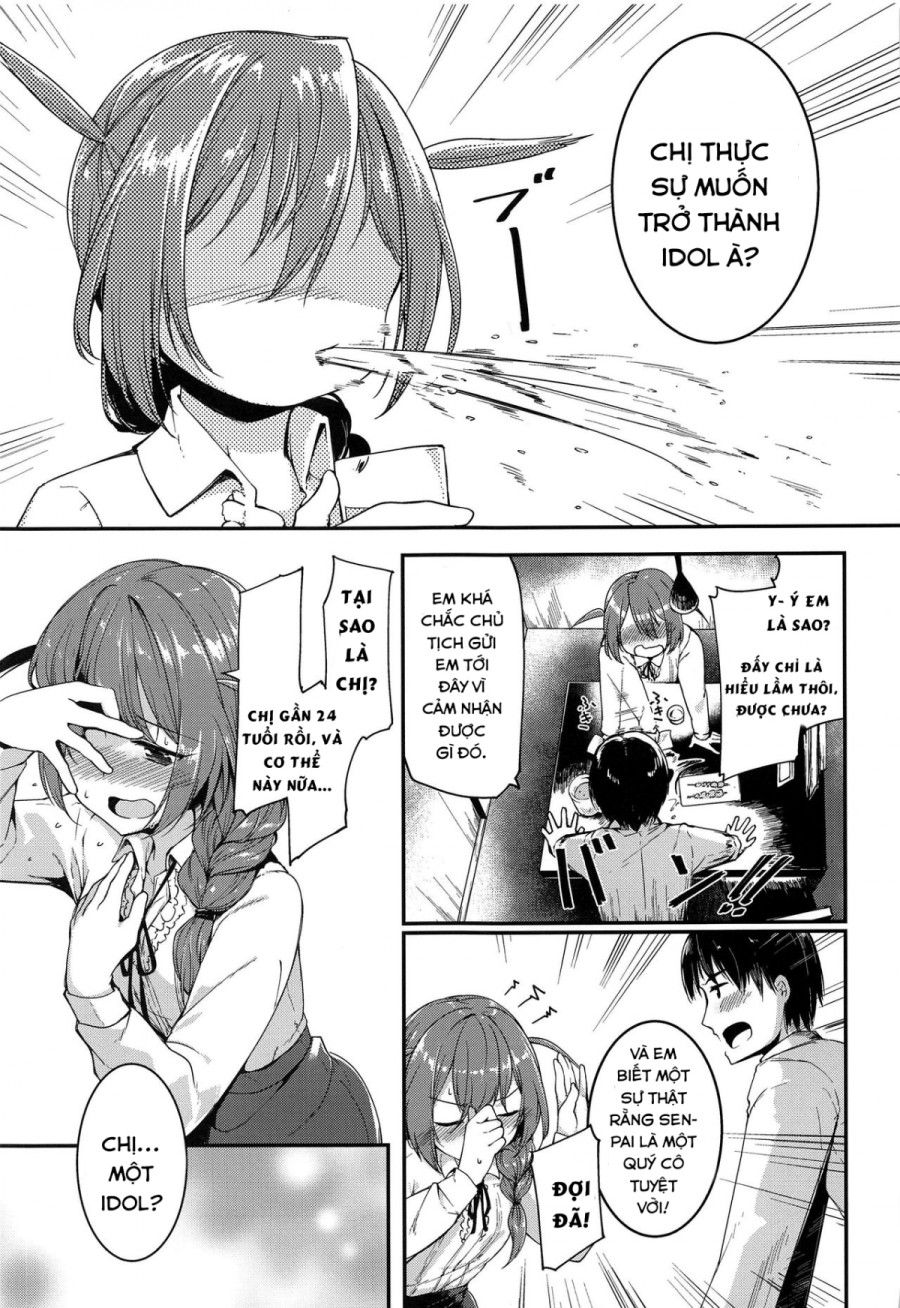 Amaete Mite Mo Ii? (the Idolm@ster Million Live!) Oneshot page 9 - Giả Dược