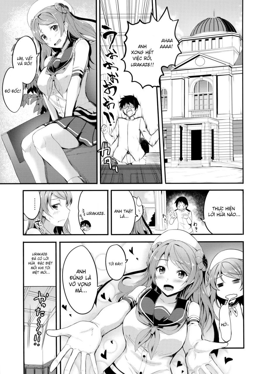 Amayakashi Urakaze (kantai Collection -kancolle-) Oneshot page 3 - Giả Dược