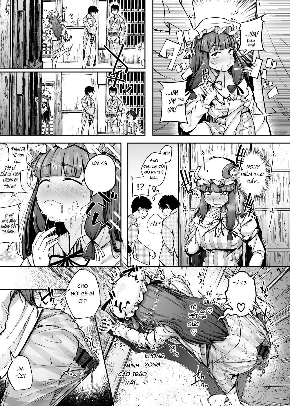 đọc truyện Ana To Muttsuri Dosukebe Daitoshokan 4 Oneshot ảnh 19 tại Giả Dược