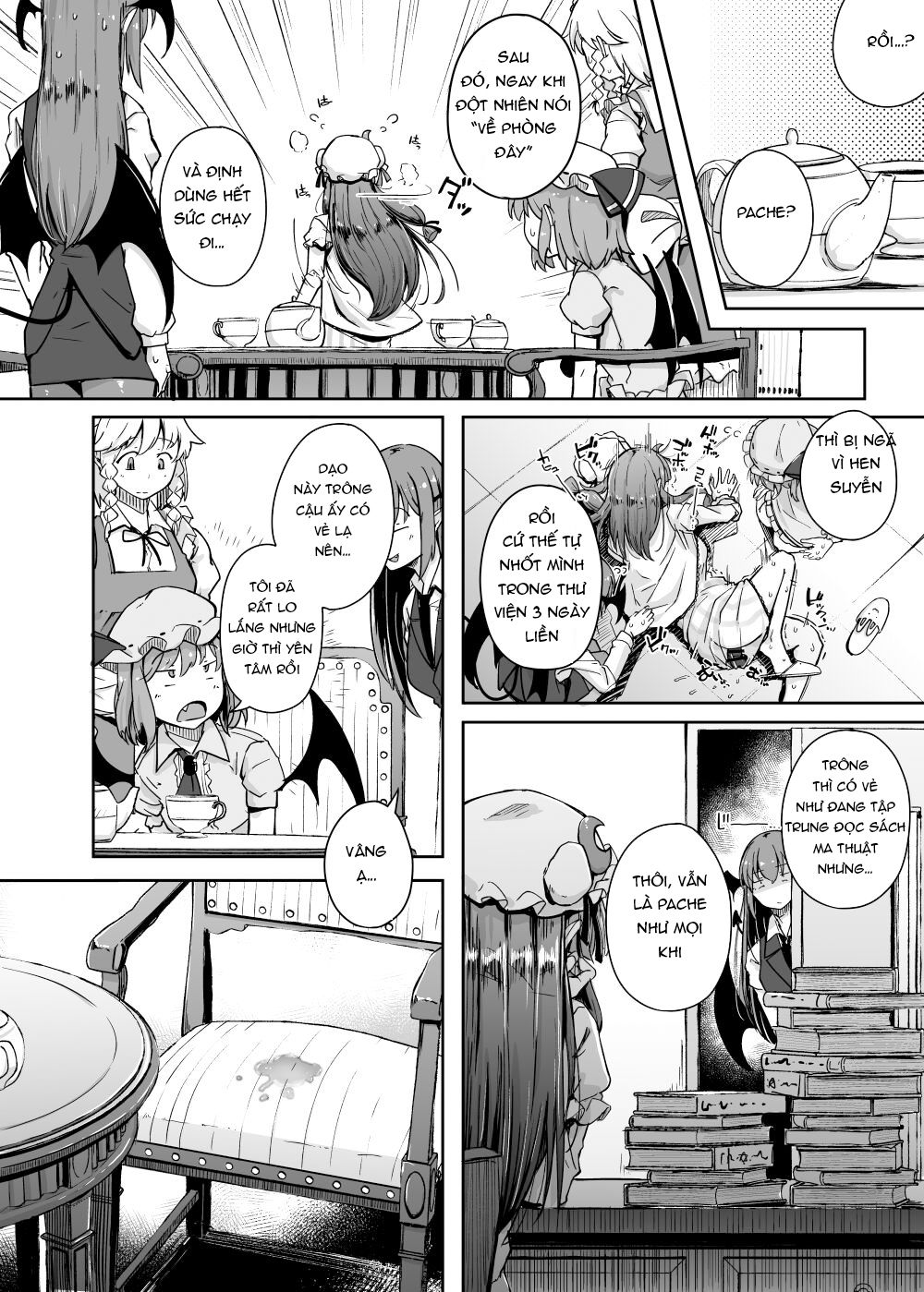 đọc truyện Ana To Muttsuri Dosukebe Daitoshokan 4 Oneshot ảnh 10 tại Giả Dược